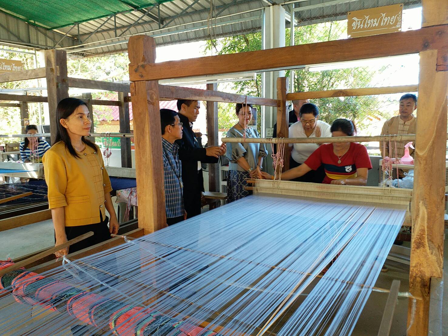 พัฒนาการจังหวัดขอนแก่นให้การต้อนรับ  นักศึกษาหลักสูตรการป้องกันราชอาณาจักร (วปอ.) รุ่นที่ 60