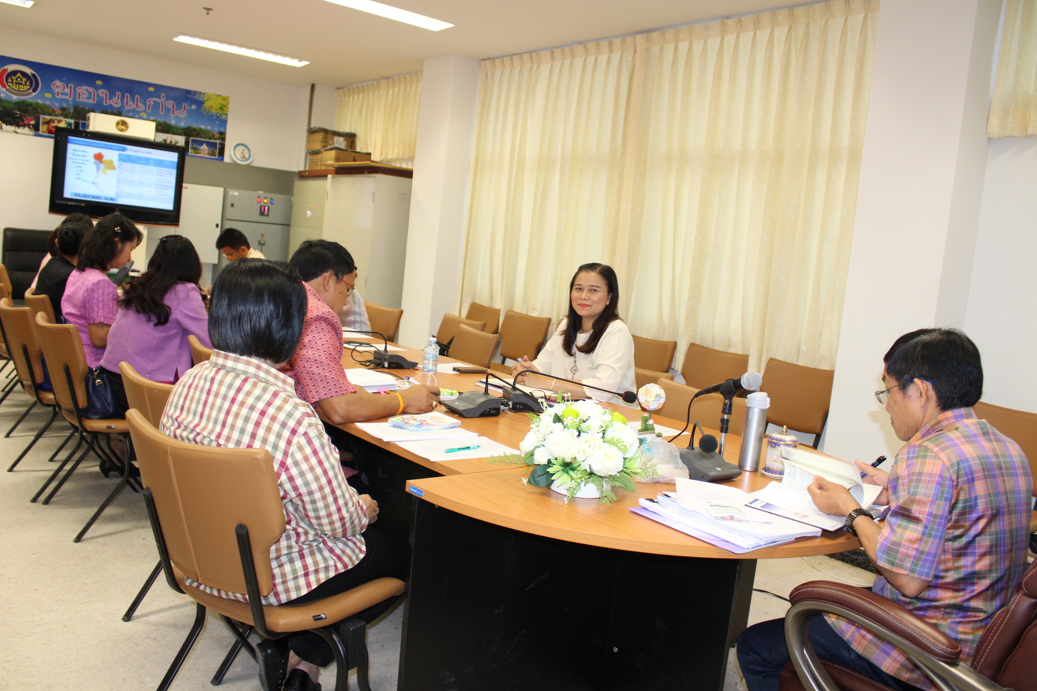 ขอนแก่น รับฟังการประชุมกรมการพัฒนาชุมชน ครั้งที่ 1/2561