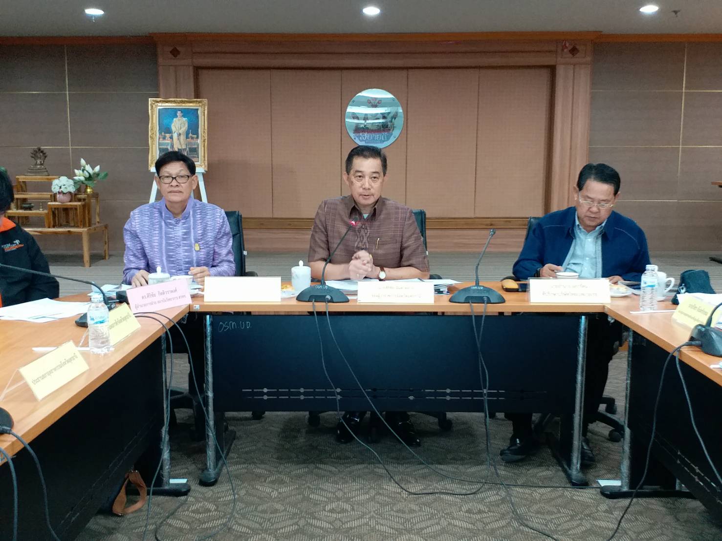 พัฒนาการจังหวัดขอนแก่น ร่วมประชุมหารือแนวทางการสร้างความร่วมมือด้านการส่งเสริมการพัฒนาผลิตภัณฑ์และการตลาดผ้าทอมือ