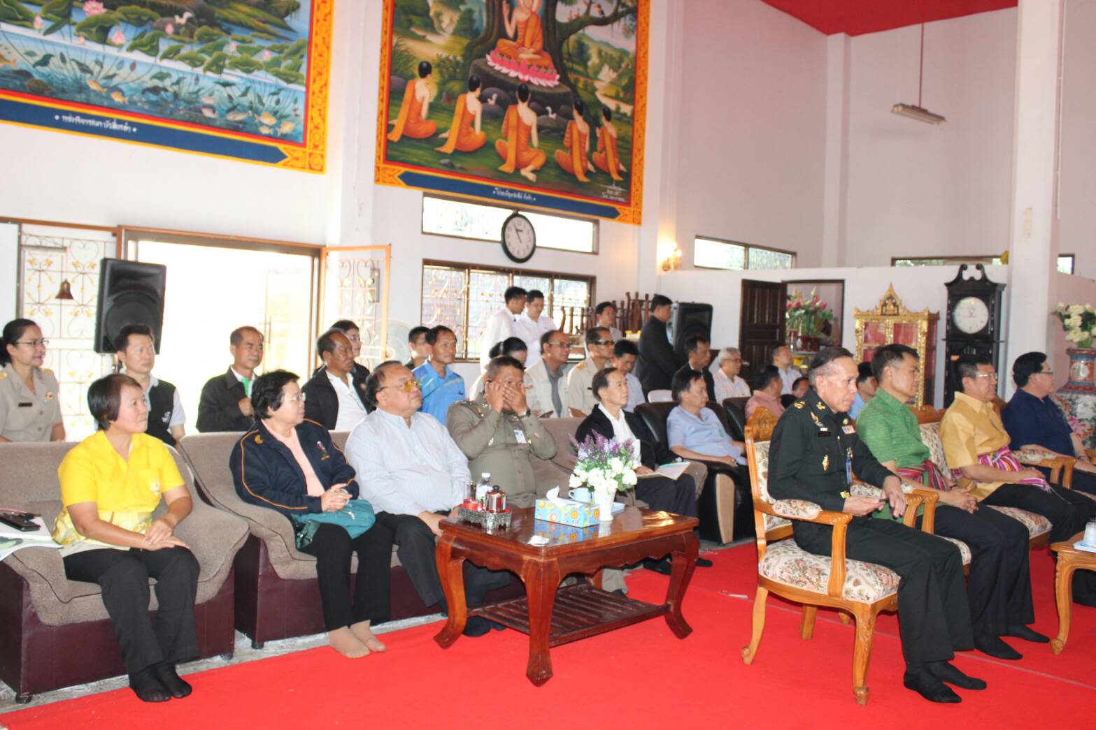ผู้ตรวจราชการกรมการพัฒนาชุมชน เขต 12 ร่วม Kick off การจัดเวทีโครงการไทยนิยม ยั่งยืน เวที 1 “ปรับทุก ผูกมิตร” ต.พระลับ อ.เมืองขอนแก่น