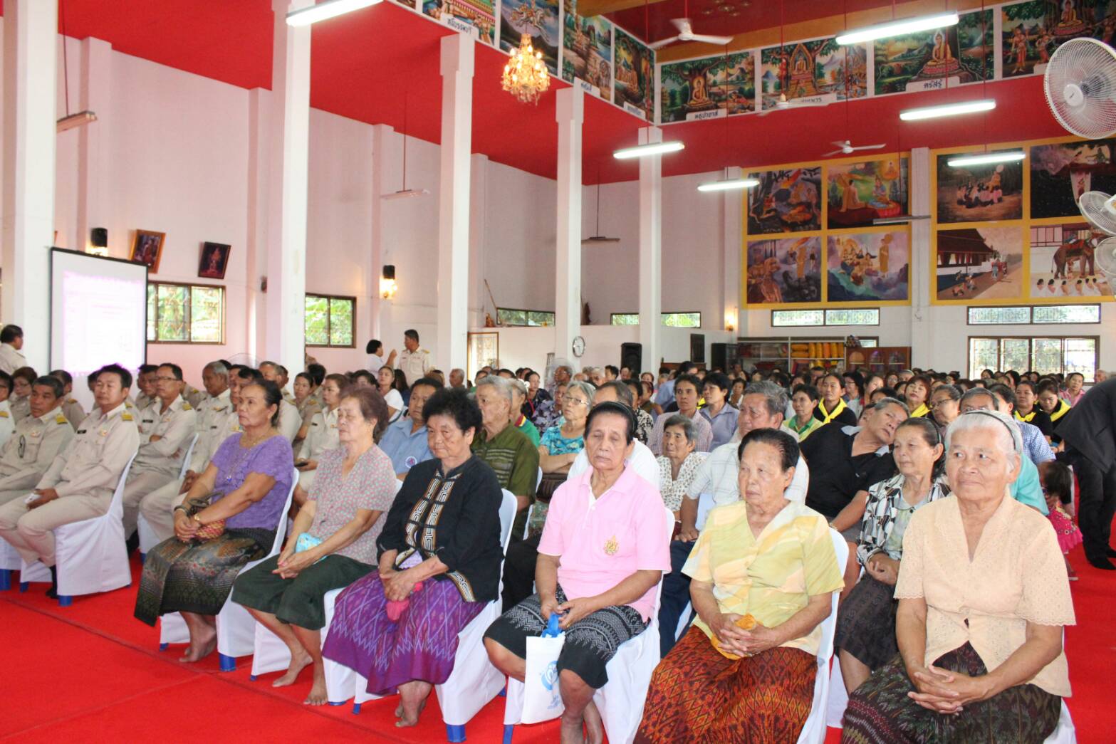 ผู้ตรวจราชการกรมการพัฒนาชุมชน เขต 12 ร่วม Kick off การจัดเวทีโครงการไทยนิยม ยั่งยืน เวที 1 “ปรับทุก ผูกมิตร” ต.พระลับ อ.เมืองขอนแก่น