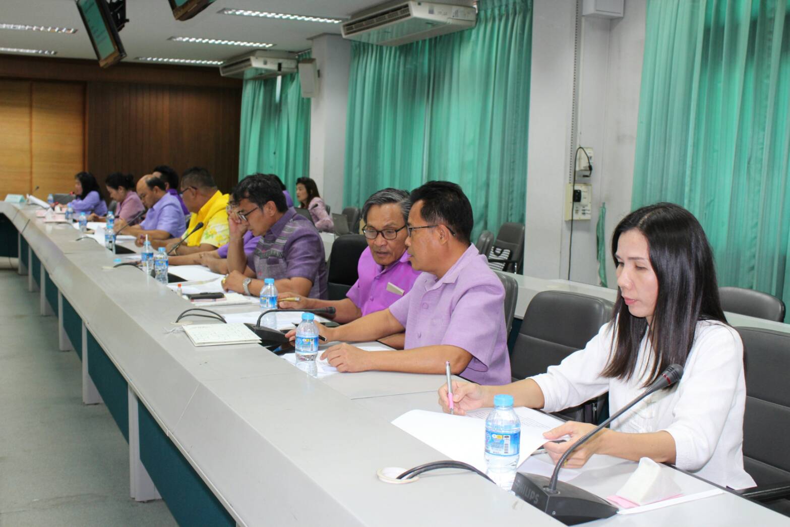 พช.ขอนแก่น ประชุมหัวหน้ากลุ่ม/ฝ่าย พัฒนาการอำเภอและ นว.พช.ครั้งที่ 3/2561