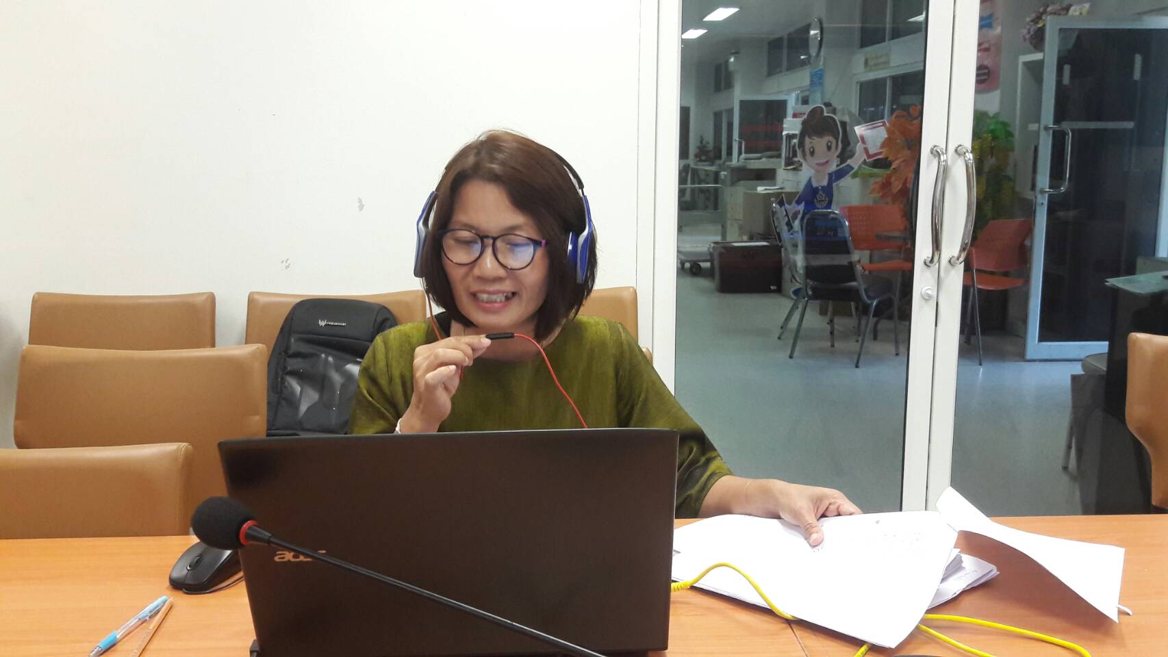 พช.ขอนแก่น ประชุม ออนไลน์ด้วย Session call ในการดำเนินตามยุทธศาสตร์ฯ