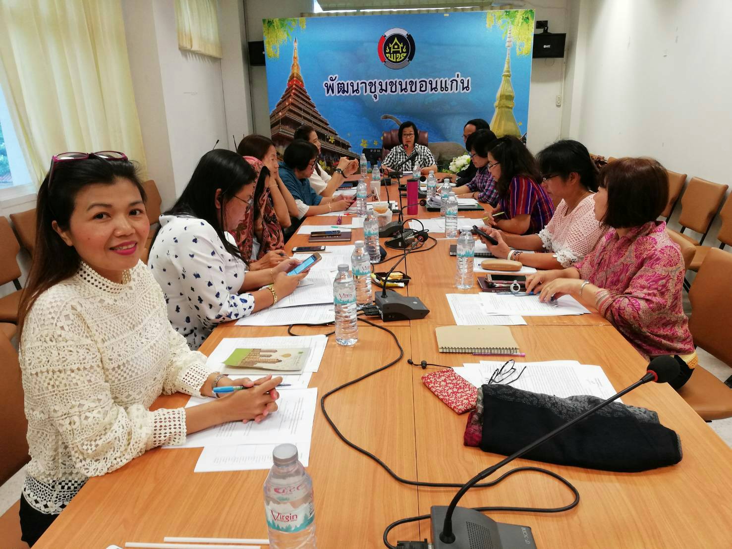 พช.ขอนแก่น ประชุมติดตามความก้าวหน้าการดำเนินงานโครงการตามแผนปฏิบัติราชการกรมการพัฒนาชุมชน/จังหวัด/กลุ่มจังหวัด และเงินอุดหนุนจากองค์กรปกครองส่วนท้องถิ่น