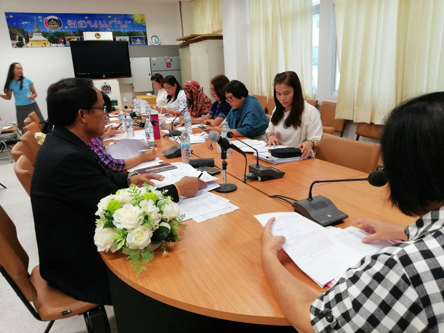 พช.ขอนแก่น ประชุมติดตามความก้าวหน้าการดำเนินงานโครงการตามแผนปฏิบัติราชการกรมการพัฒนาชุมชน/จังหวัด/กลุ่มจังหวัด และเงินอุดหนุนจากองค์กรปกครองส่วนท้องถิ่น