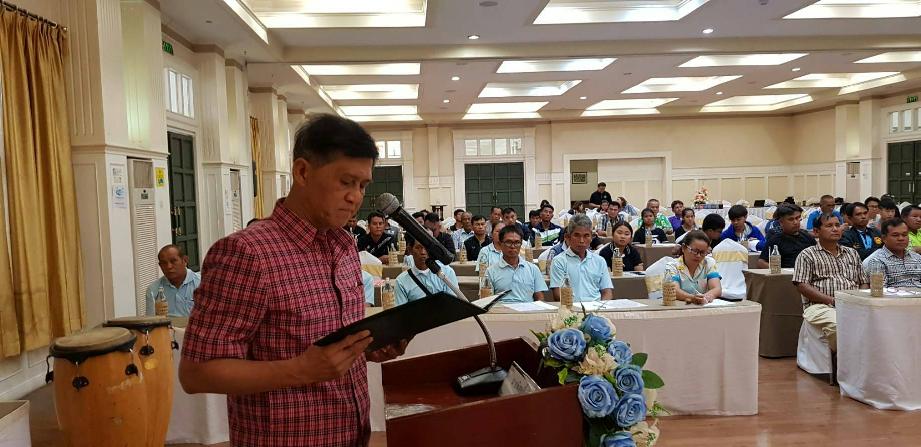 พช.ขอนแก่น พร้อมคณะกรรมการกองทุนแม่ของแผ่นดิน  เข้าร่วมโครงการ ขับเคลื่อนงานหมู่บ้าน/ชุมชน เพื่อพัฒนาเป็นหมู่บ้าน/ชุมชน ที่สามารถถ่ายทอดองค์ความรู้