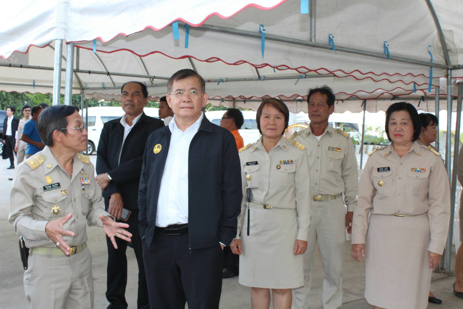 ?พช.ขอนแก่น ต้อนรับ รัฐมนตรีว่าการกระทรวงมหาดไทย  และอธิบดีกรมการพัฒนาชุมชน พร้อมคณะ?