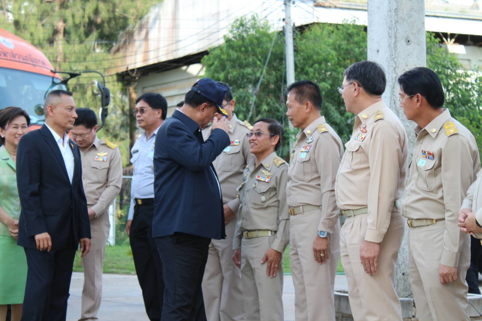 ?พช.ขอนแก่น ต้อนรับ รัฐมนตรีว่าการกระทรวงมหาดไทย  และอธิบดีกรมการพัฒนาชุมชน พร้อมคณะ?