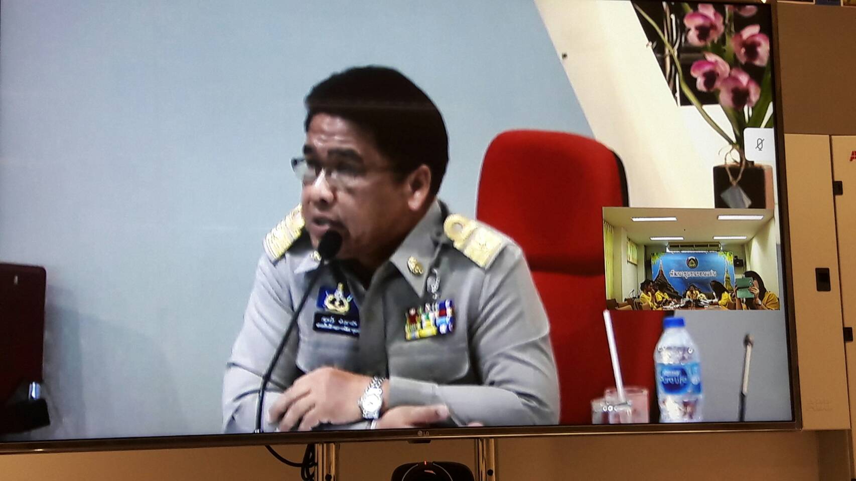 ?ขอนแก่น รับฟังการปรัชุมเร่งรัดการเบิกจ่าย ผ่านระบบConference?