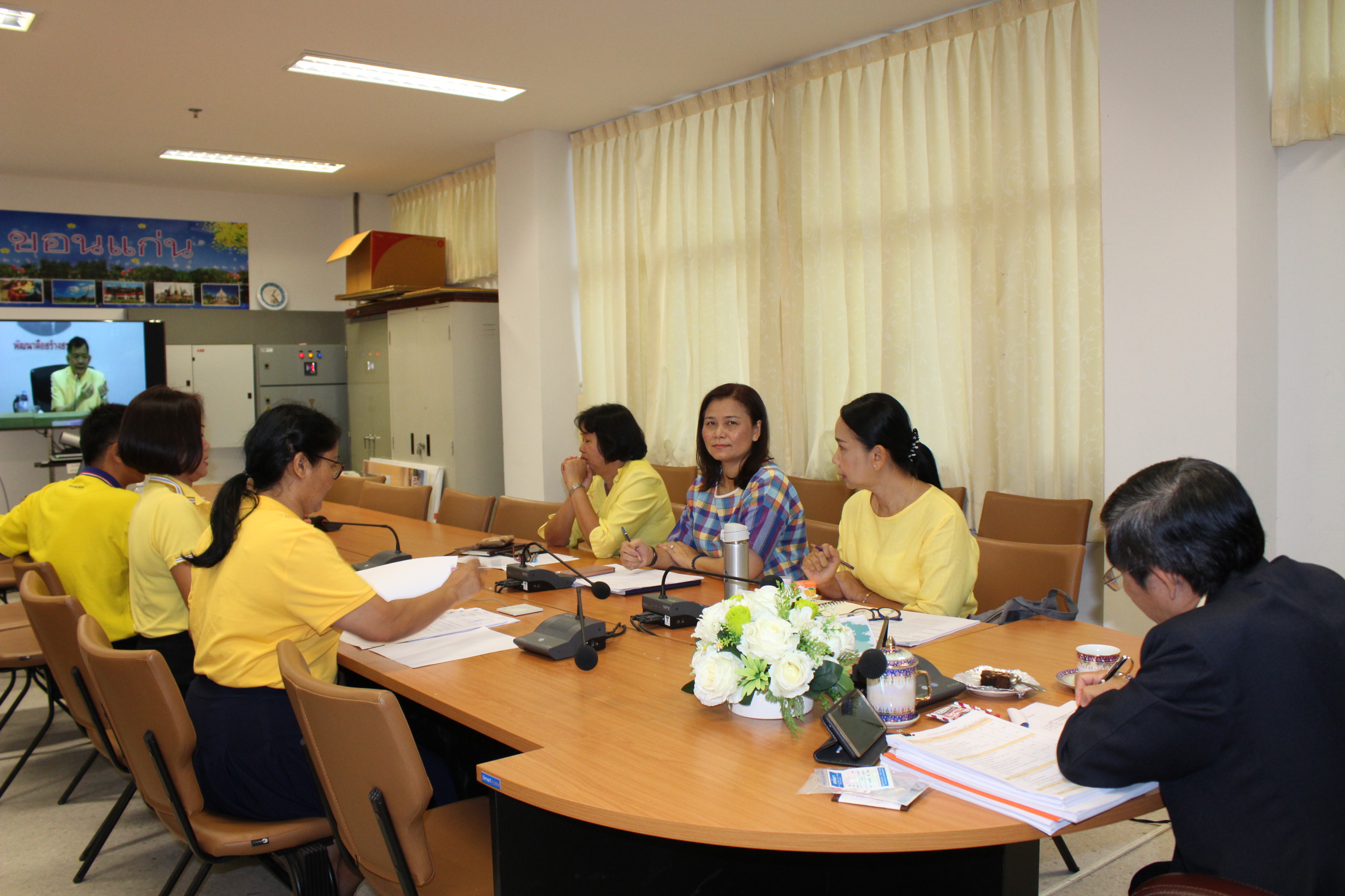 ?พช.ขอนแก่น รับฟังการประชุมกรมการพัฒนาชุมชน ครั้งที่ 6/2561 ผ่านระบบ TV.พช.?