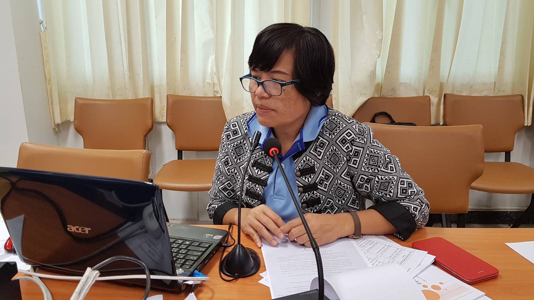 พช.ขอนแก่น ประชุม Online ด้วยโปรแกรม Sessioncall เพื่อเร่งรัดการเบิกจ่ายโครงการชุมชนท่องเที่ยว OTOP นวัตวิถี
