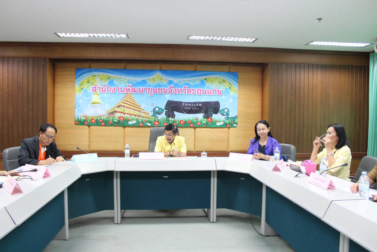 ?พช.ขอนแก่น ประชุมหัวหน้ากลุ่ม/ฝ่าย พัฒนาการอำเภอ และนว.พช. ครั้งที่ 1/2562?️