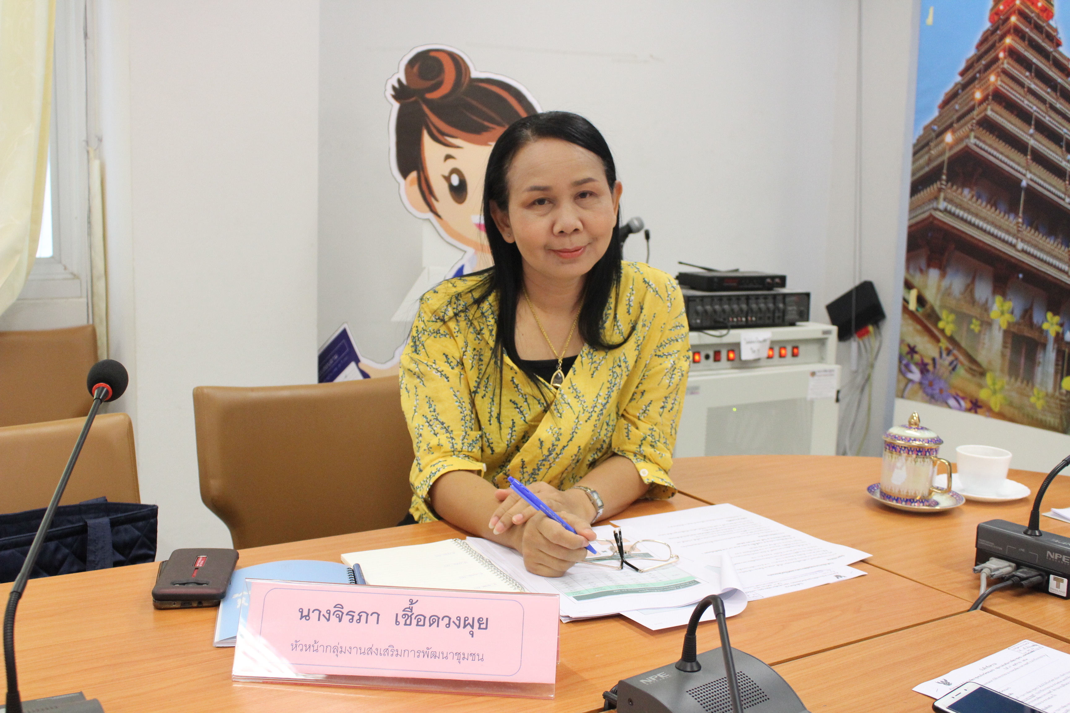 พัฒนาการจังหวัดขอนแก่น พร้อมบุคลากรในสังกัด ร่วมประชุม ติดตามเร่งรัดการดำเนินงานและแผนการใช้จ่ายงบประมาณกองทุนพัฒนาบทบาทสตรี กรมการพัฒนาชุมชน ประจำปี 2562 ครั้งที่ 1/2562 ผ่านระบบ Video Conference