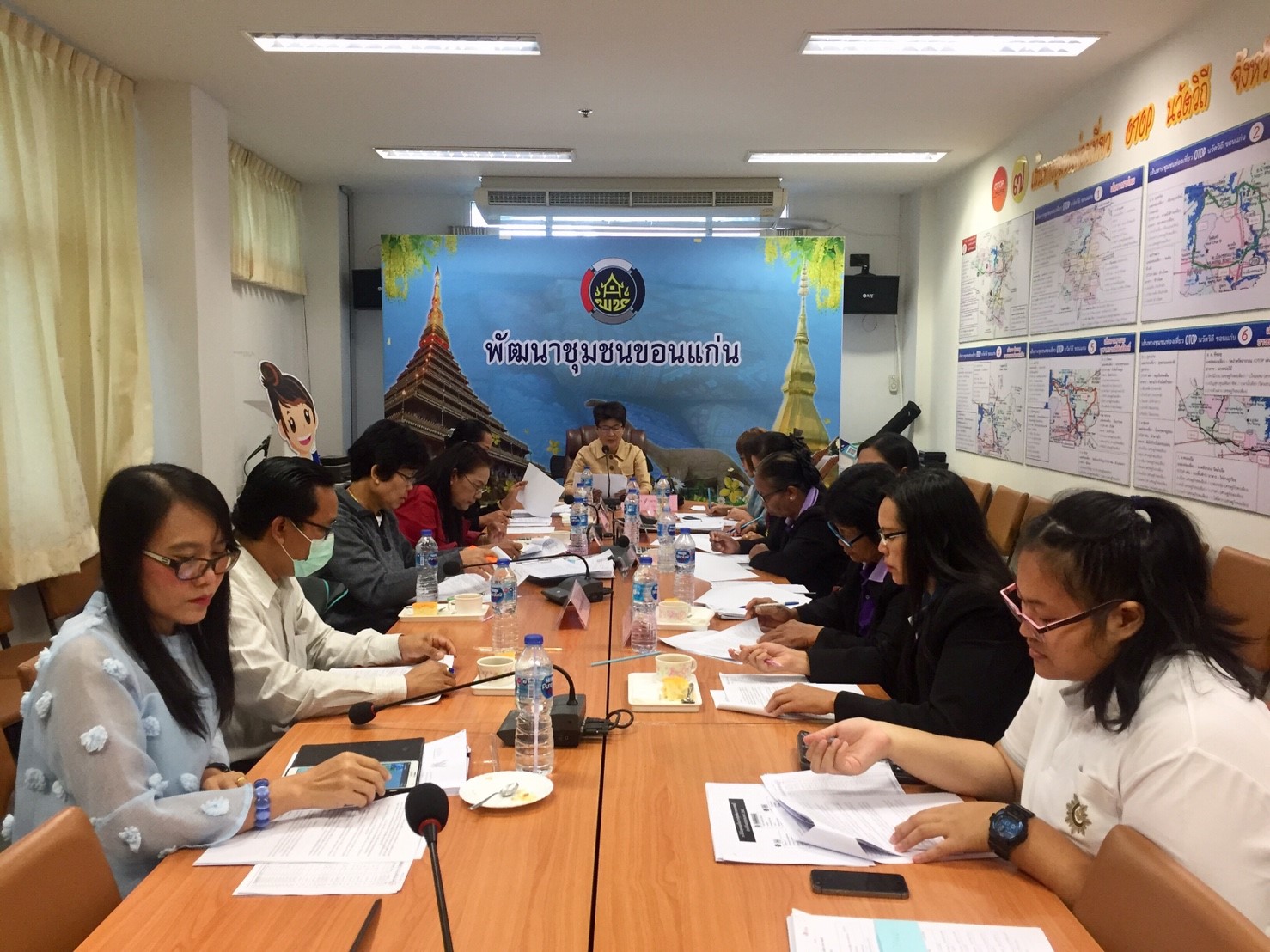 จังหวัดขอนแก่น ประชุมคณะทำงานขับเคลื่อนกองทุนพัฒนาบทบาทสตรีจังหวัดขอนแก่น ครั้งที่ 2/2562