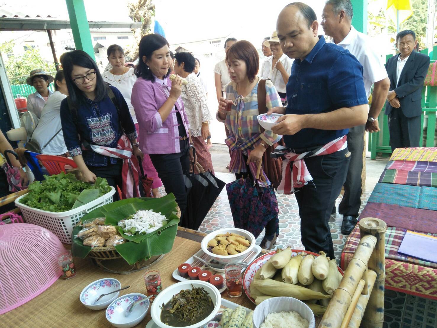 พช.ขอนแก่น ตรวจเยี่ยมและพิจารณาคัดเลือกหมู่บ้านสารสนเทศชุมชนเพื่อพัฒนาเศรษฐกิจชุมชนและคุณภาพชีวิตและสารสนเทศตำบลต้นแบบเพื่อการพัฒนาคุณภาพชีวิต ระดับจังหวัด ปี 2562 (กลุ่มอำเภอที่ 3)