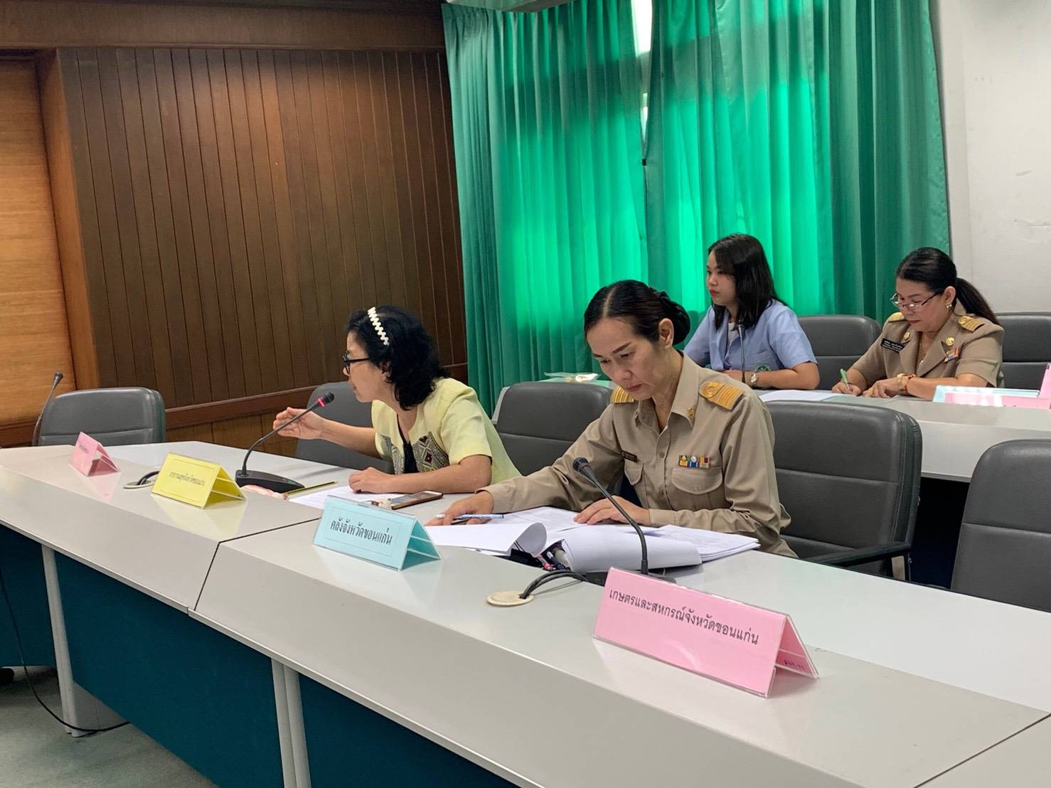 ? จ.ขอนแก่น ประชุมคณะกรรมการประสานและขับเคลื่อนนโยบายสานพลังประชารัฐประจำจังหวัด (คสป.) ครั้งที่ 4/2562 ?️