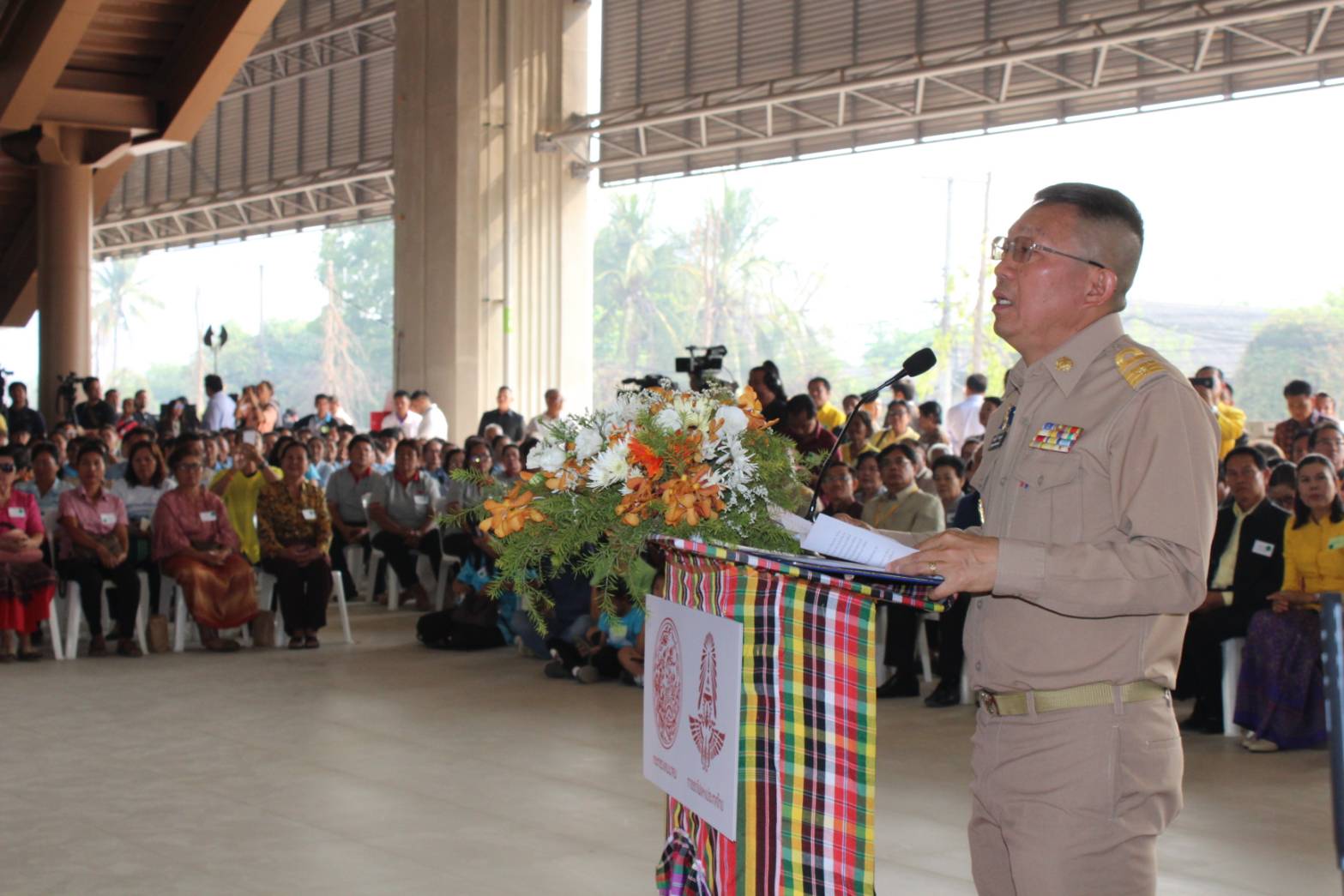 ?พลเอกประยุทธ์  จันทร์โอชา นายกรัฐมนตรี ลงพื้นที่ตรวจราชการในพื้นที่จังหวัดขอนแก่น?️