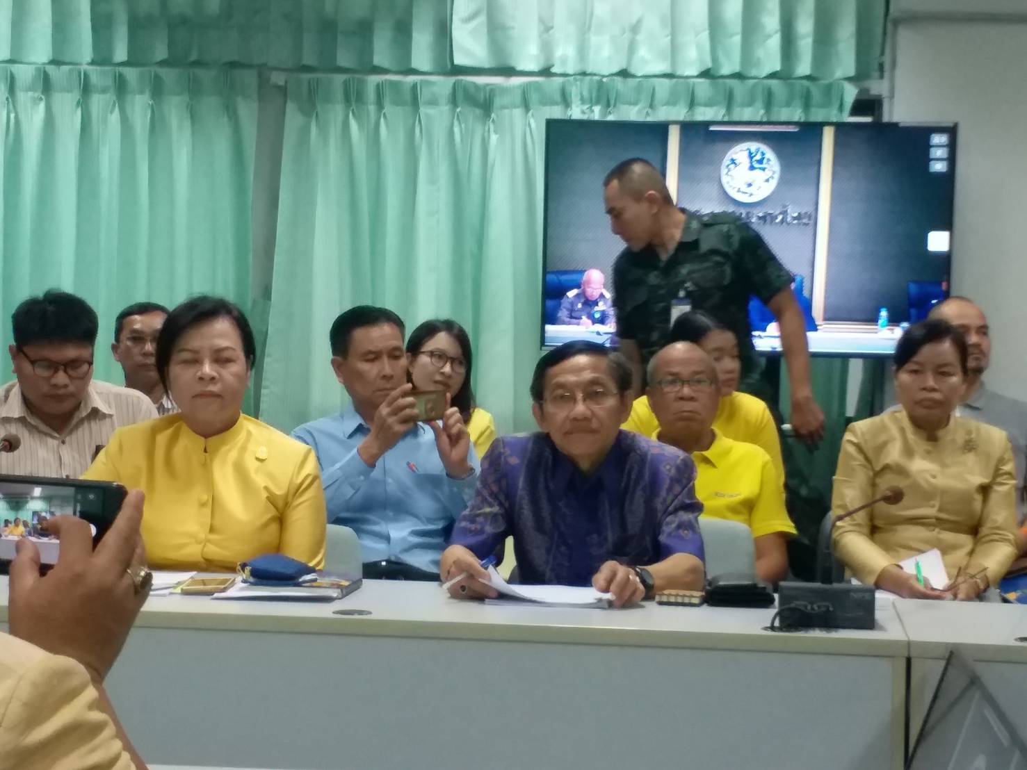 ?จ.ขอนแก่น  ร่วมประชุมเตรียมความพร้อมการจัดทำน้ำอภิเษกในพระราชพิธีบรมราชาภิเษก ผ่านระบบ Conference?️