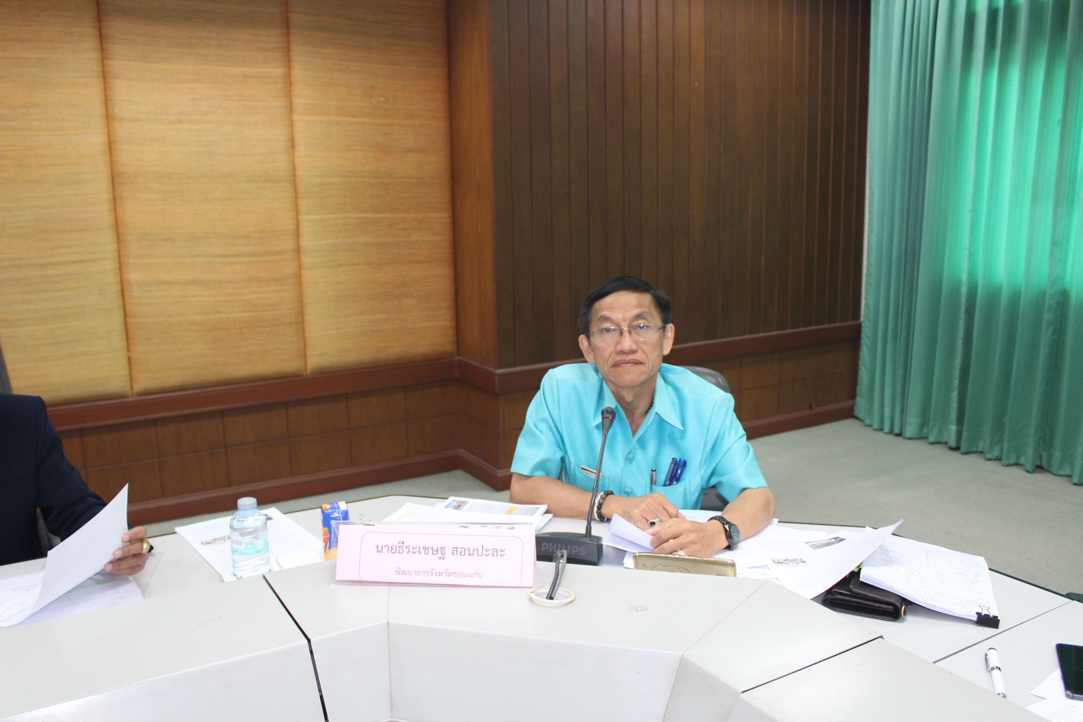 จ.ขอนแก่น  ประชุมคณะกรรมการขับเคลื่อนเมืองหัตถกรรมโลกแห่งผ้ามัดหมี่  ครั้งที่ 1/2562