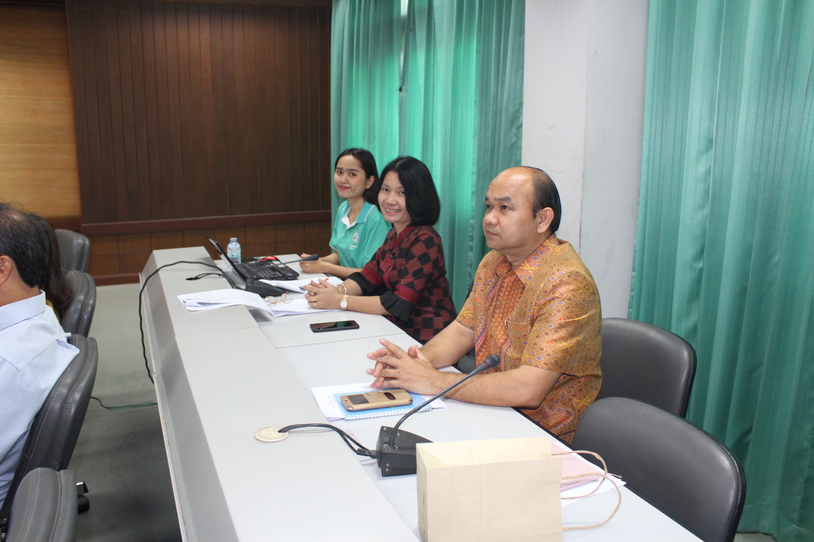 จ.ขอนแก่น  ประชุมคณะกรรมการขับเคลื่อนเมืองหัตถกรรมโลกแห่งผ้ามัดหมี่  ครั้งที่ 1/2562