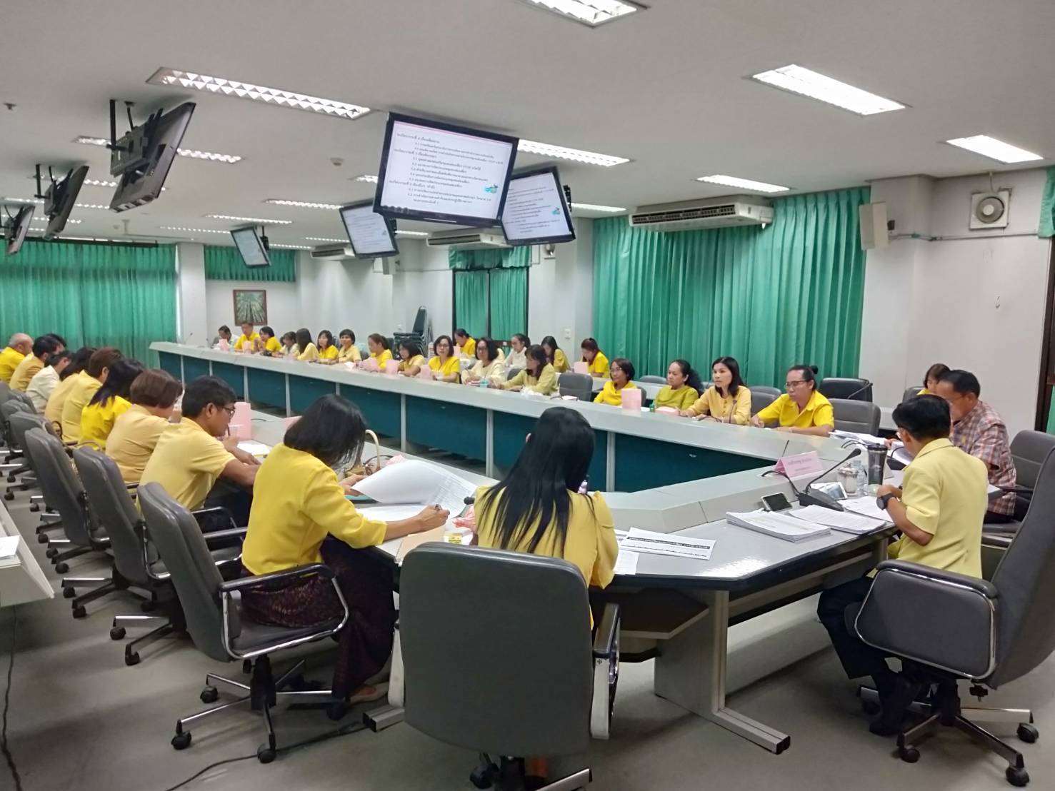 ?พช.ขอนแก่น ประชุมการดำเนินงานยุทธศาสตร์ส่งเสริมชุมชนท่องเที่ยว OTOP นวัตวิถี ครั้งที่ 1/2562 ?️