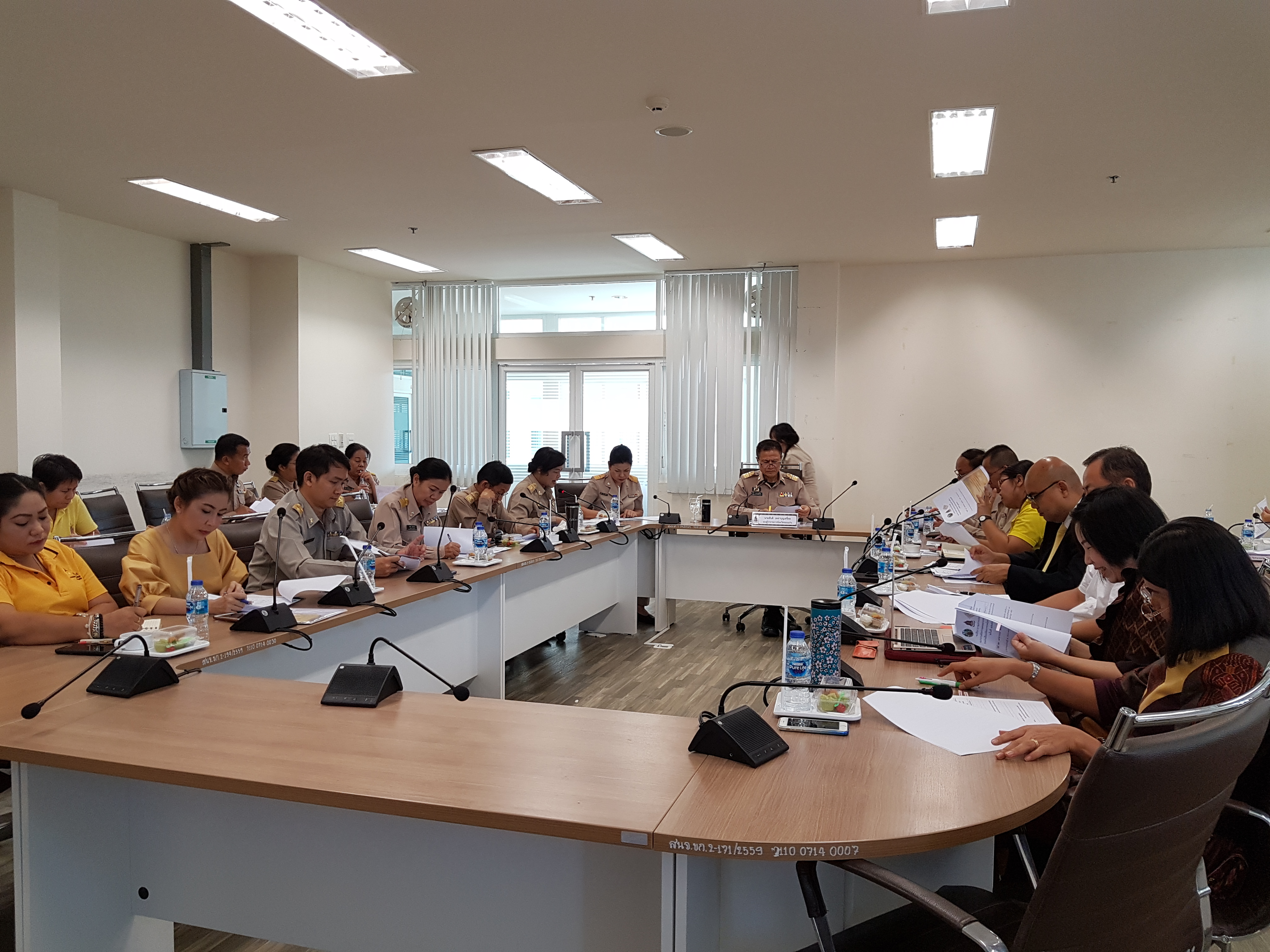 จ.ขอนแก่นประชุมคณะทำงานจัดทำจดหมายเหตุเฉพาะเรื่องขอนแก่น เมืองหัตถกรรมโลกแห่งผ้ามัดหมี่