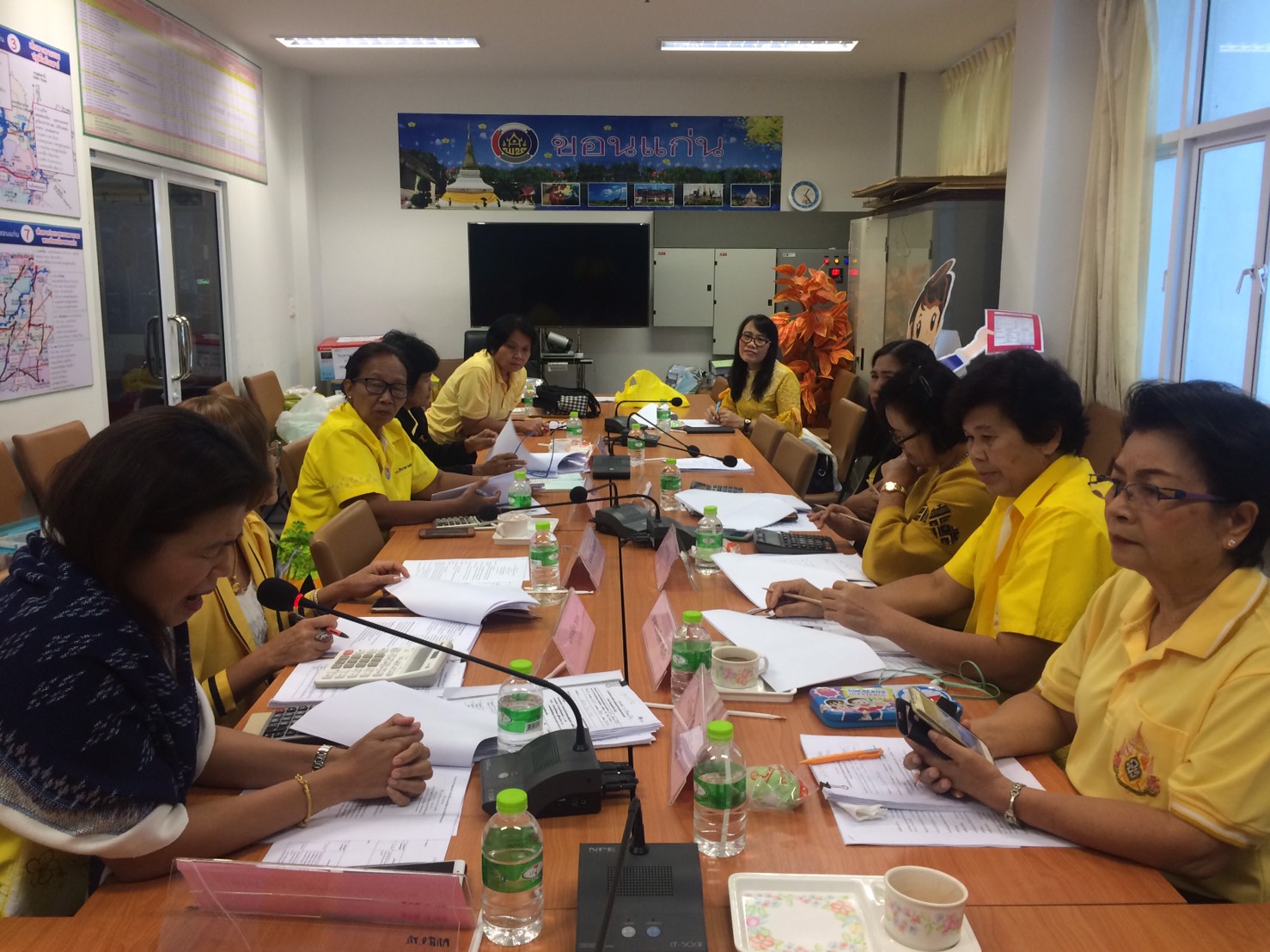 ?️จ.ขอนแก่น ประชุมคณะทำงานขับเคลื่อนกองทุนพัฒนาบทบาทสตรี ครั้งที่ 6/2562?