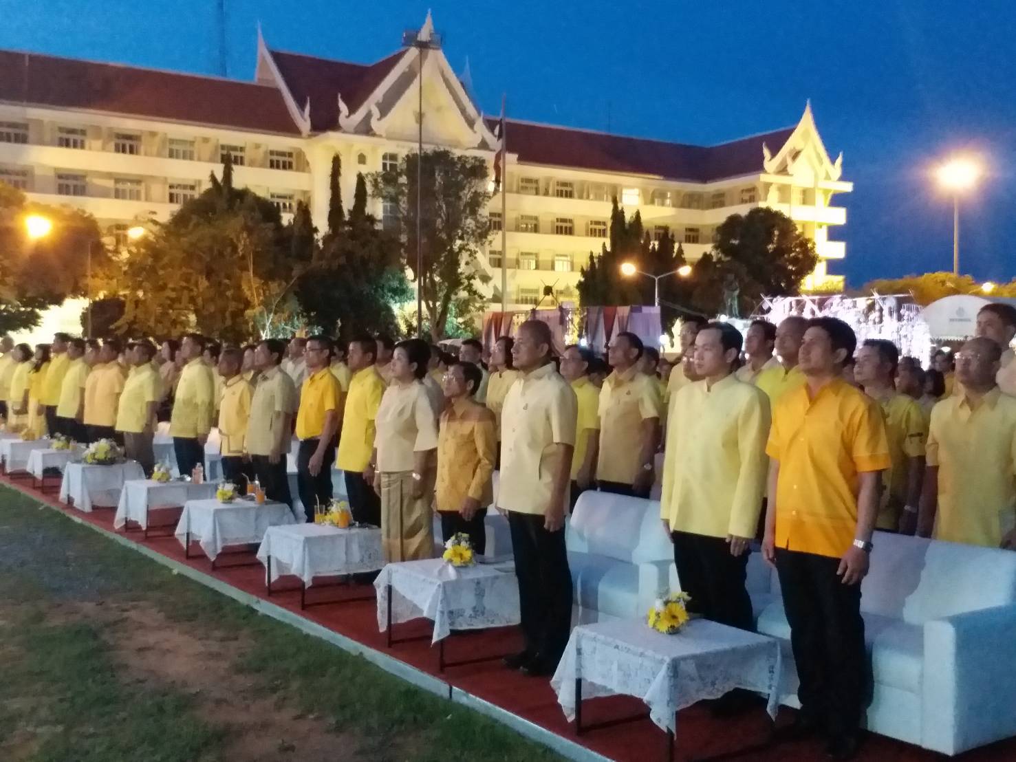 จ.ขอนแก่น จัดงานมหรสพสมโภช เนื่องในโอกาสมหามงคลพระราชพิธีบรมราชาภิเษก พุทธศักราช 2562