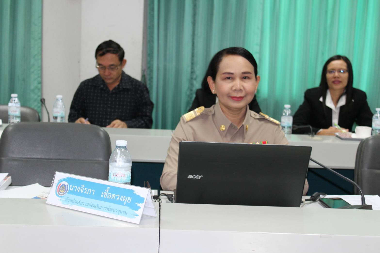 พช.ขอนแก่น รับการพิจารณาประเมินผลหน่วยงานพัฒนาชุมชนใสสะอาดดีเด่น “ต้นแบบ”และประเมินข้าราชการและลูกจ้างประจำดีเด่น กรมการพัฒนาชุมชน ประจำปี 2562 
