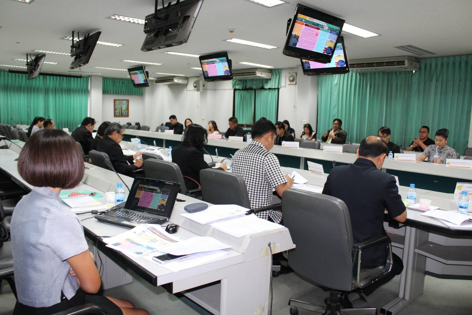 จ.ขอนแก่น  ประชุมคณะกรรมการศูนย์อำนวยการขจัดความยากจนและพัฒนาชนบทตามปรัชญาเศรษฐกิจพอเพียงจังหวัดขอนแก่น (ศจพ.จ.)  ครั้งที่ 1/2562