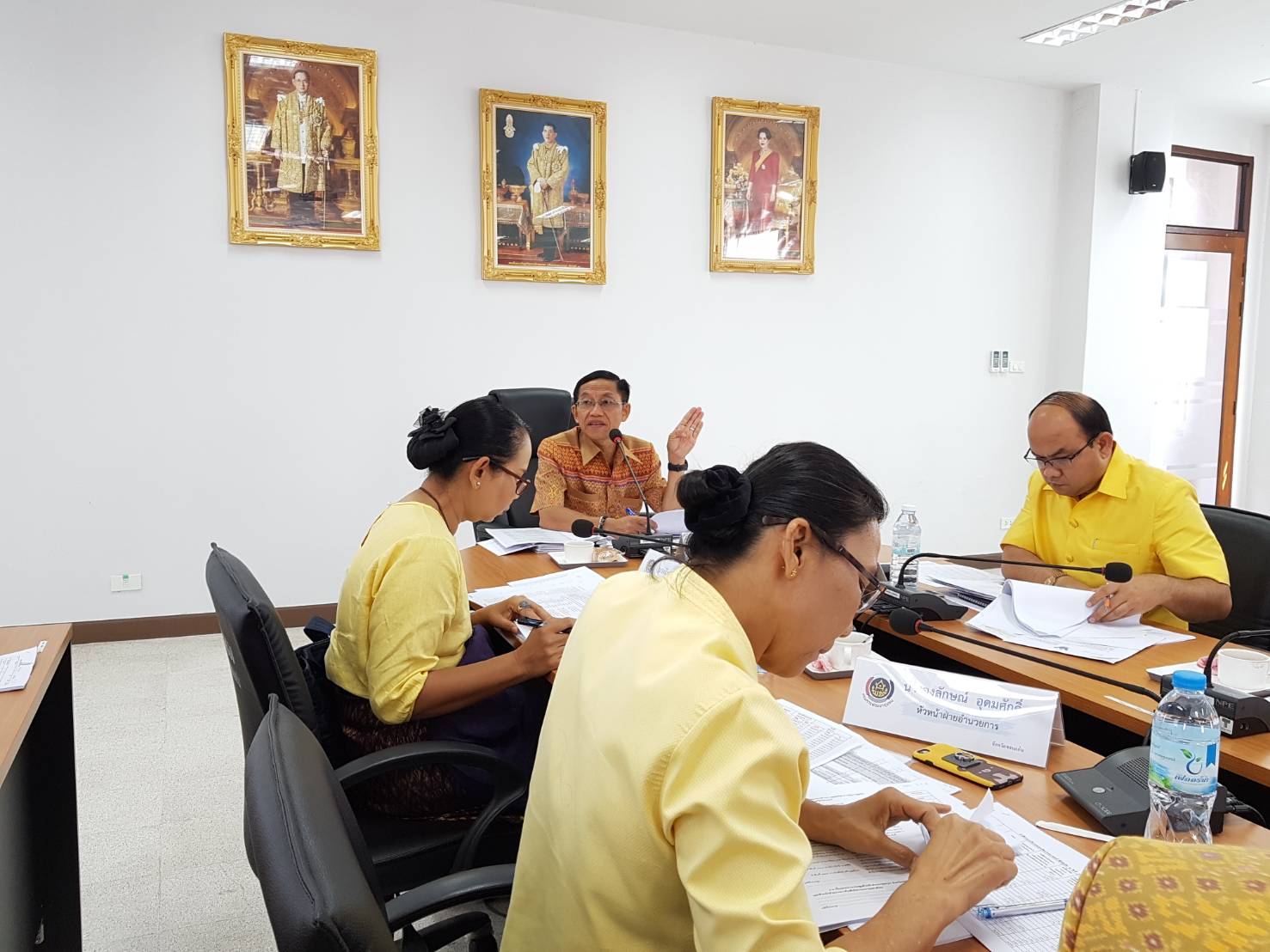 พช.ขอนแก่น ประชุมหัวหน้ากลุ่ม/ฝ่าย พัฒนาการอำเภอและนักวิชาการพัฒนาชุมชน ครั้งที่ 6/2562