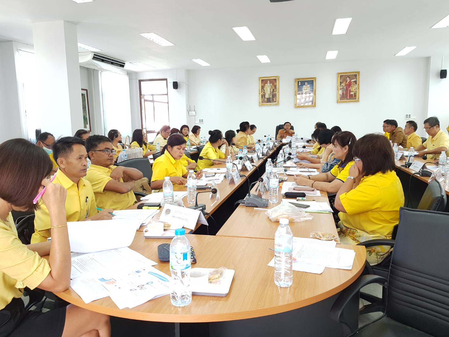 พช.ขอนแก่น ประชุมหัวหน้ากลุ่ม/ฝ่าย พัฒนาการอำเภอและนักวิชาการพัฒนาชุมชน ครั้งที่ 6/2562