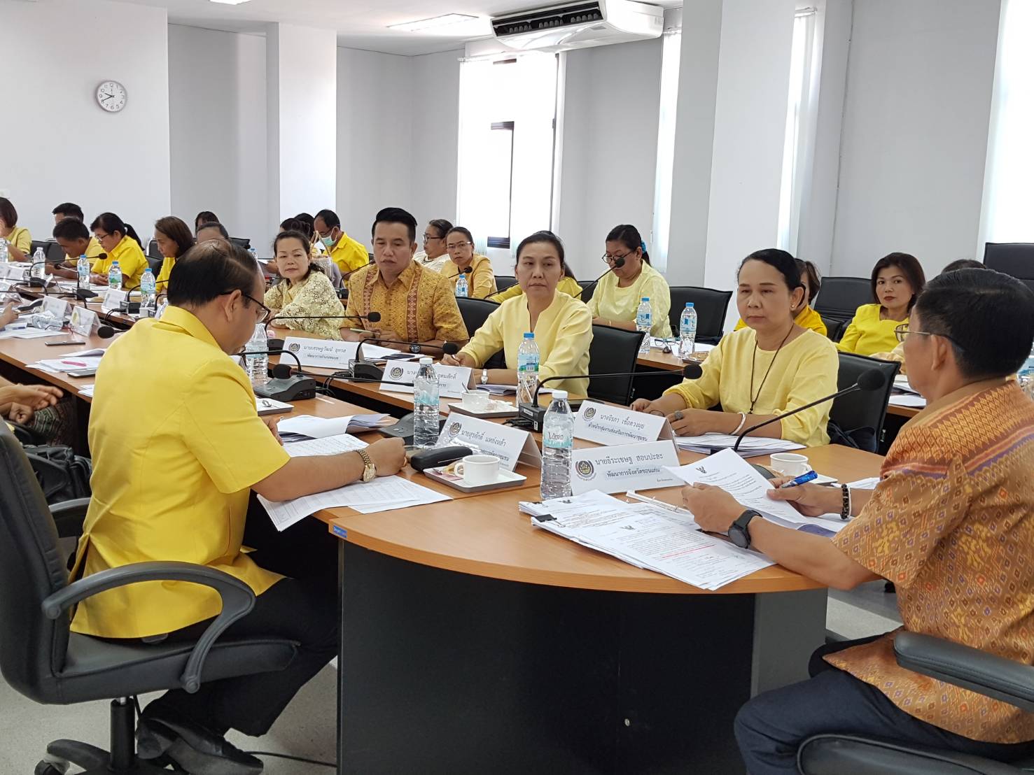 พช.ขอนแก่น ประชุมหัวหน้ากลุ่ม/ฝ่าย พัฒนาการอำเภอและนักวิชาการพัฒนาชุมชน ครั้งที่ 6/2562