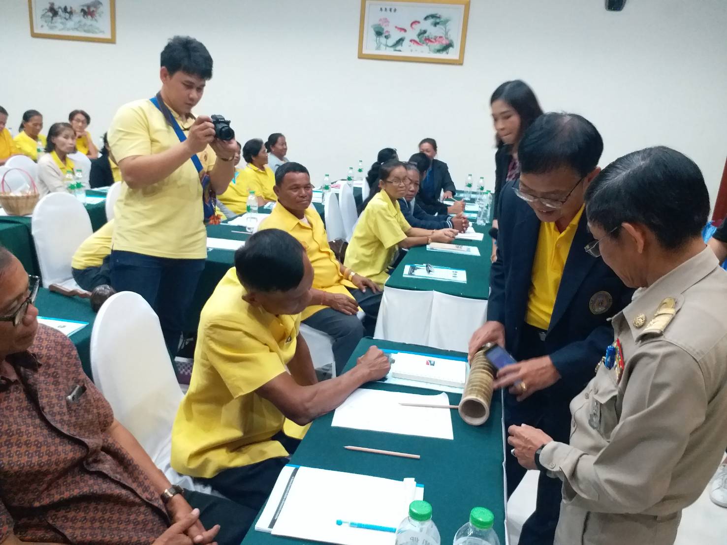 จังหวัดขอนแก่น ประชุมเชิงปฏิบัติการและให้คำปรึกษาแนะนำการออกแบบ ผลิตภัณฑ์สินค้าของที่ระลึกและบรรจุภัณฑ์