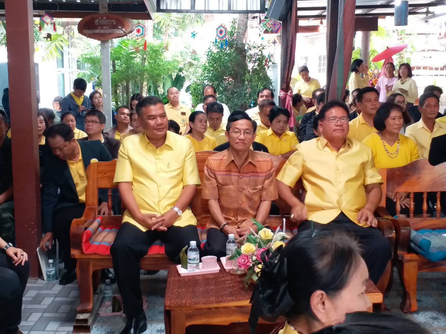 พัฒนาการจังหวัดขอนแก่น ร่วมเป็นเกียรติและให้กำลังใจประกวดวิสาหกิจชุมชนระดับประเทศ ณ บ้านหัวฝาย อ.ชนบท