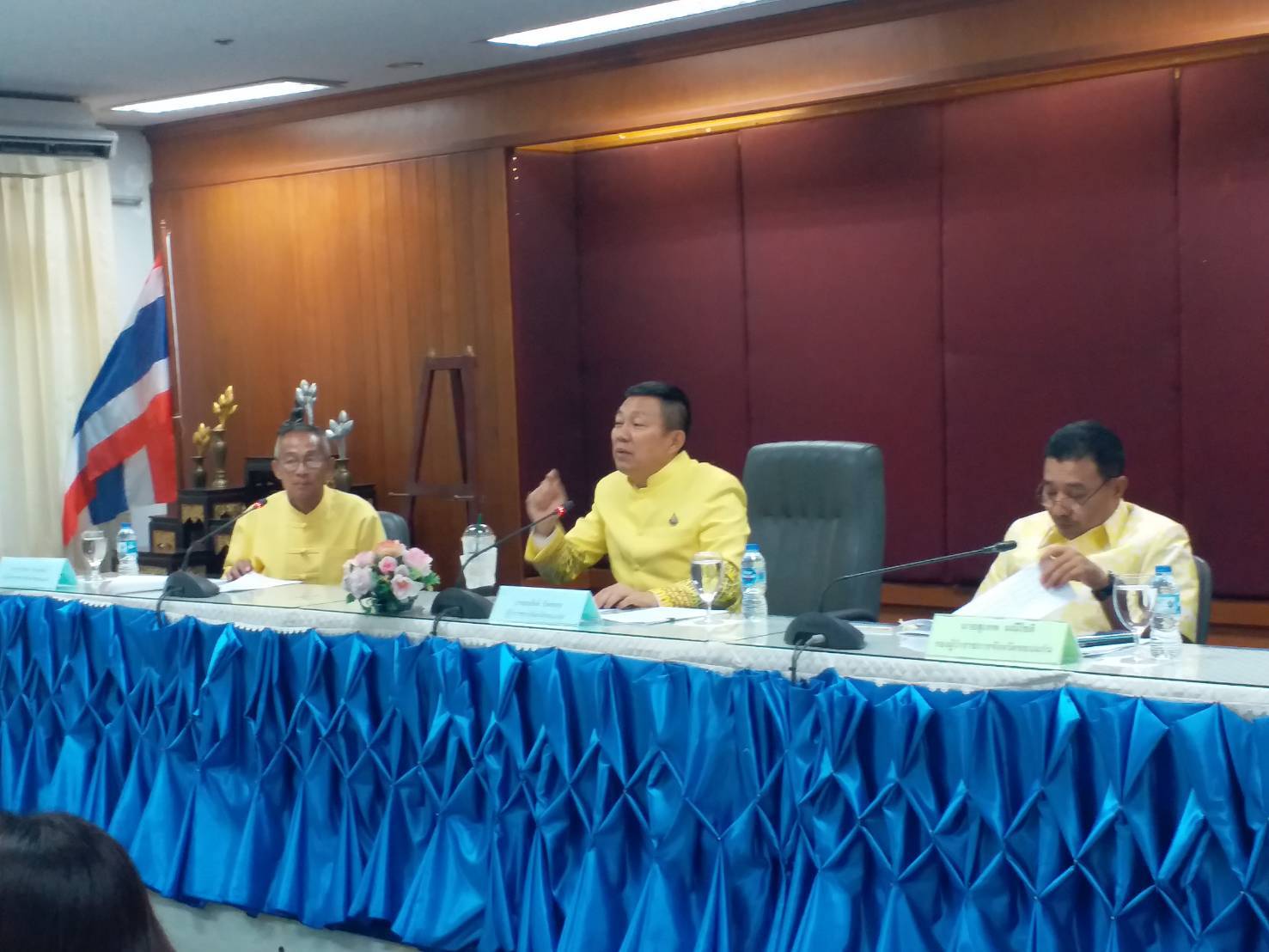 ประชุมการเตรียมการจัดงานเทศกาลไหมนานาชาติ ประเพณีผูกเสี่ยว และงานกาชาด จังหวัดขอนแก่น ปี 2562  ครั้ง 1/2562