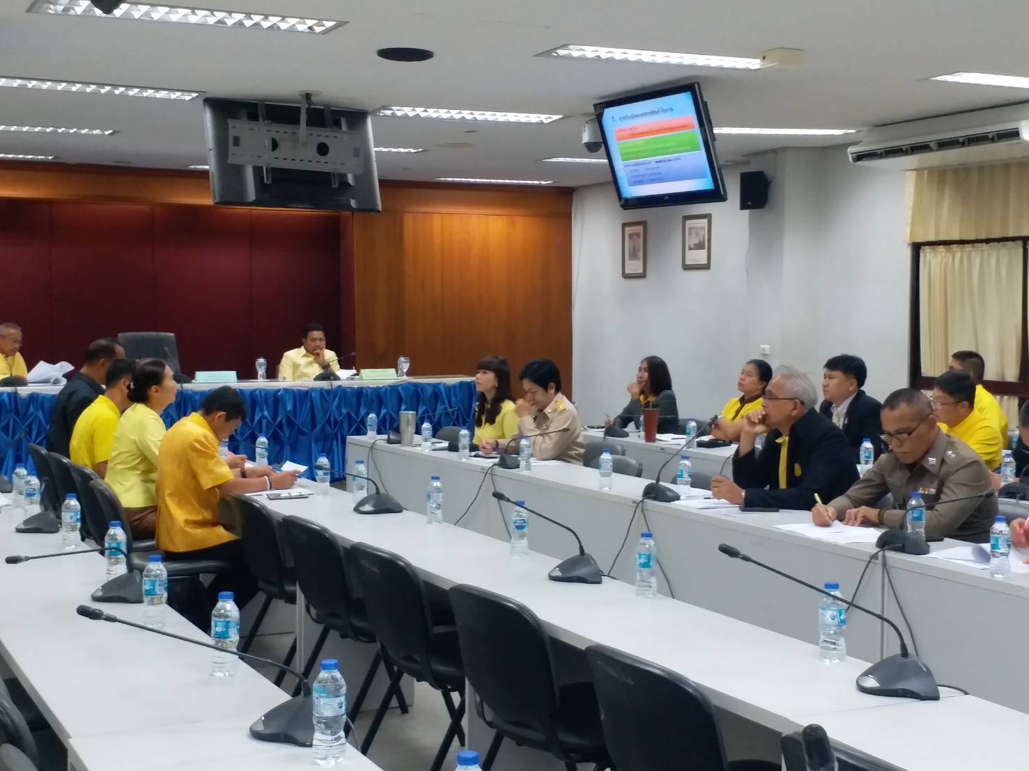 ประชุมการเตรียมการจัดงานเทศกาลไหมนานาชาติ ประเพณีผูกเสี่ยว และงานกาชาด จังหวัดขอนแก่น ปี 2562  ครั้ง 1/2562