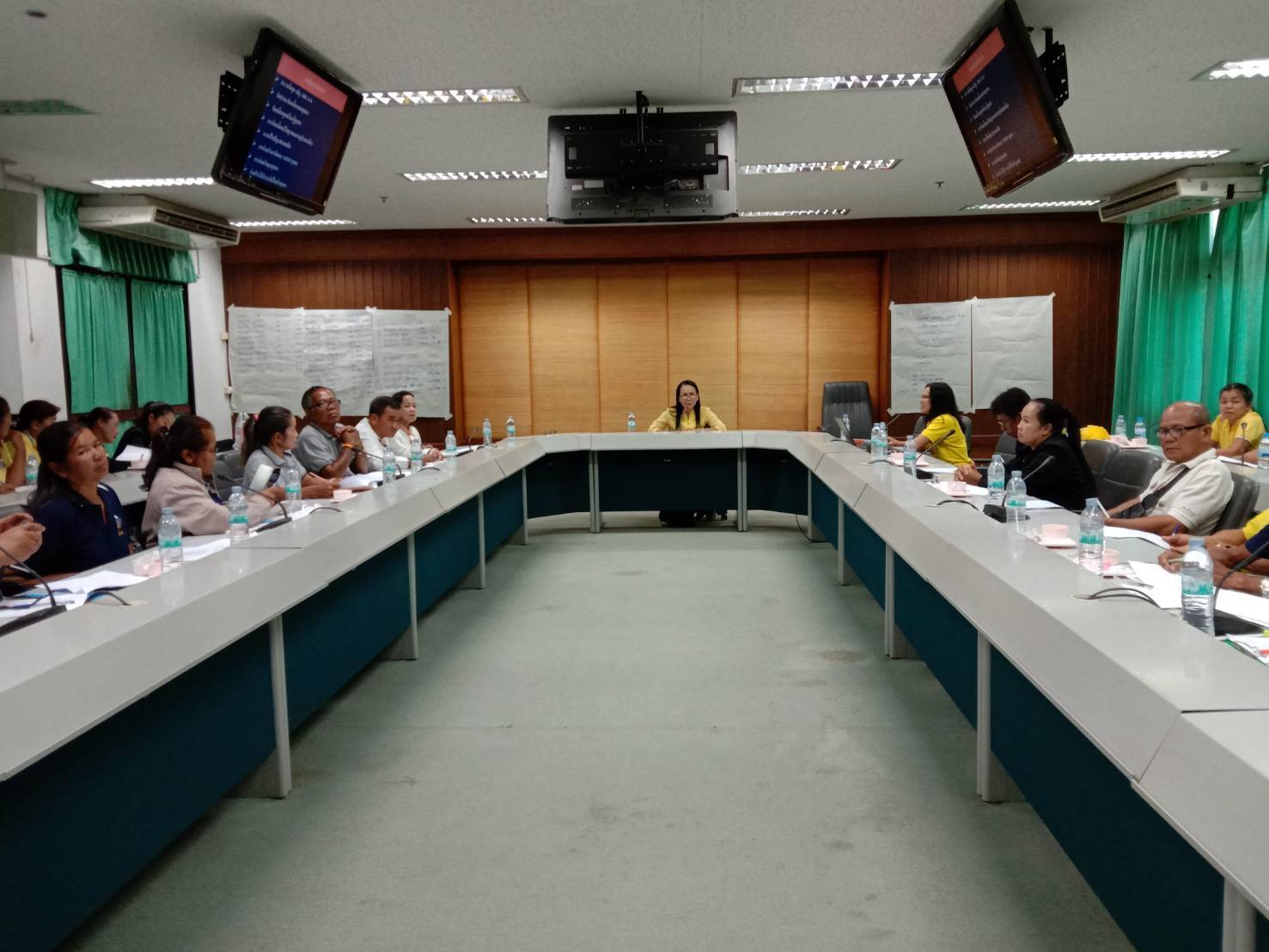 พช.ขอนแก่น ประชุมผู้นำอาสาพัฒนาชุมชน (ผู้นำอช.)