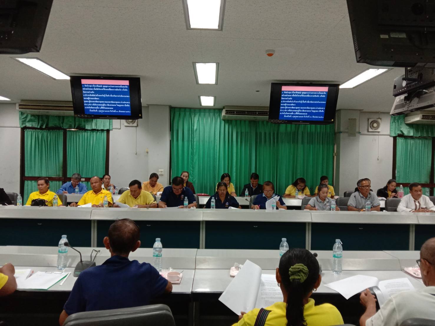 พช.ขอนแก่น ประชุมผู้นำอาสาพัฒนาชุมชน (ผู้นำอช.)