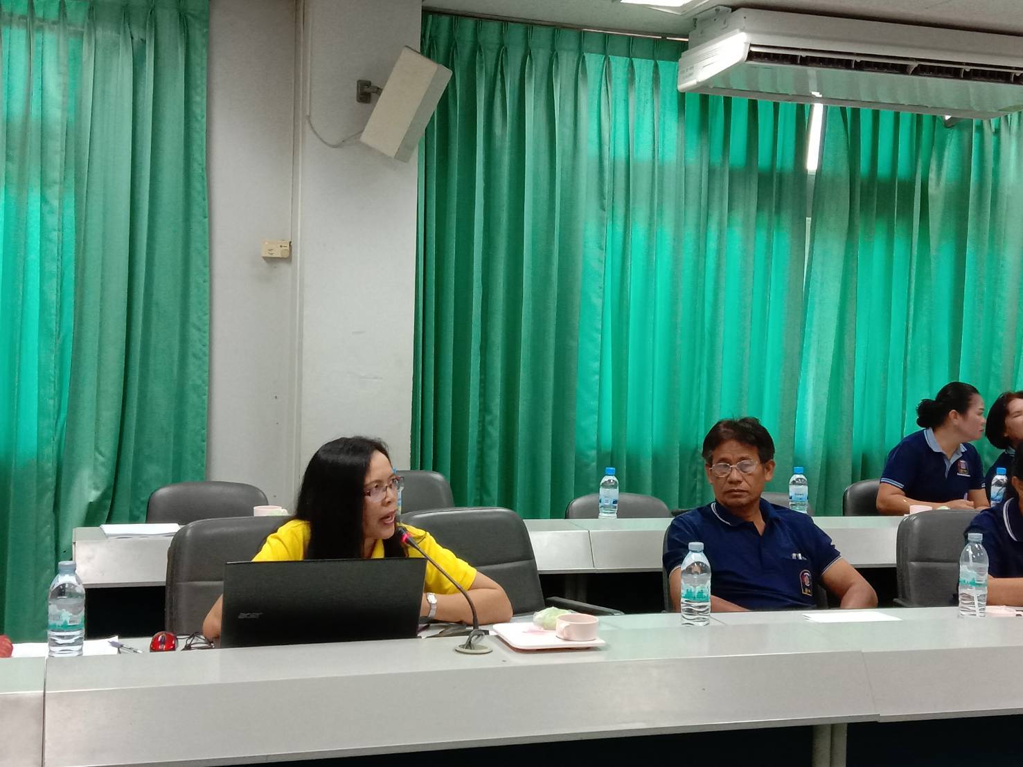 พช.ขอนแก่น ประชุมผู้นำอาสาพัฒนาชุมชน (ผู้นำอช.)