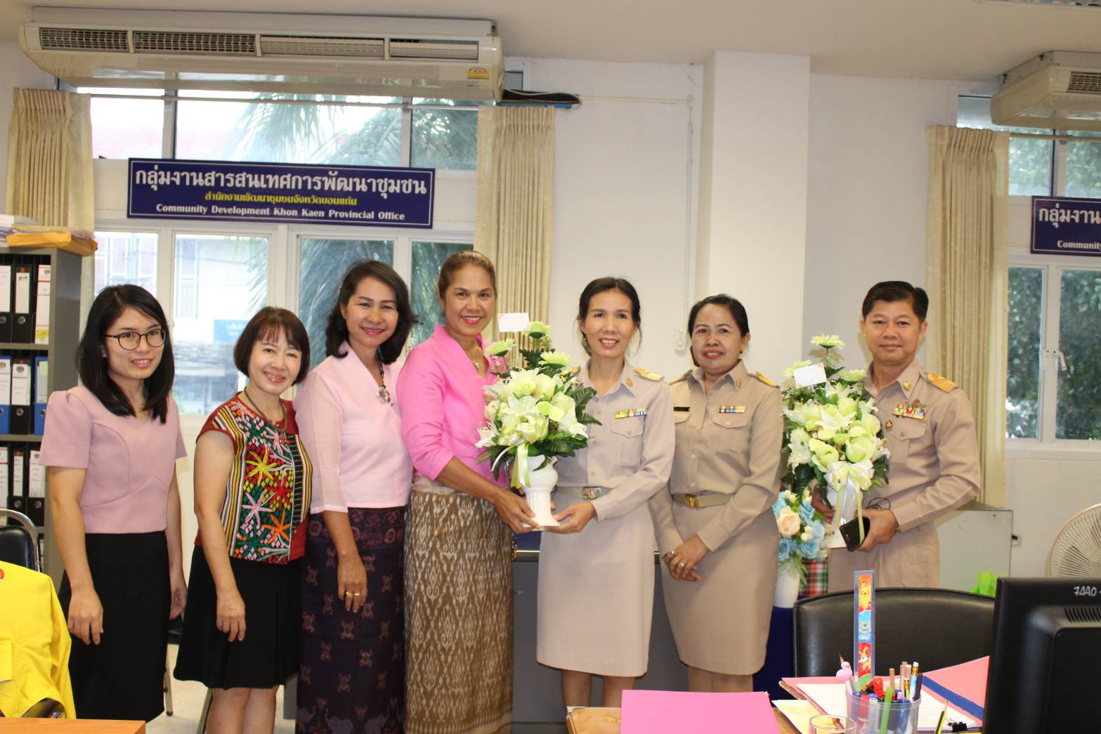 พช.ขอนแก่น ยินดีต้อนรับ ผู้บริหารที่ได้รับการแต่งตั้งให้ดำรงตำแหน่งใหม่..สู่จังหวัดขอนแก่น