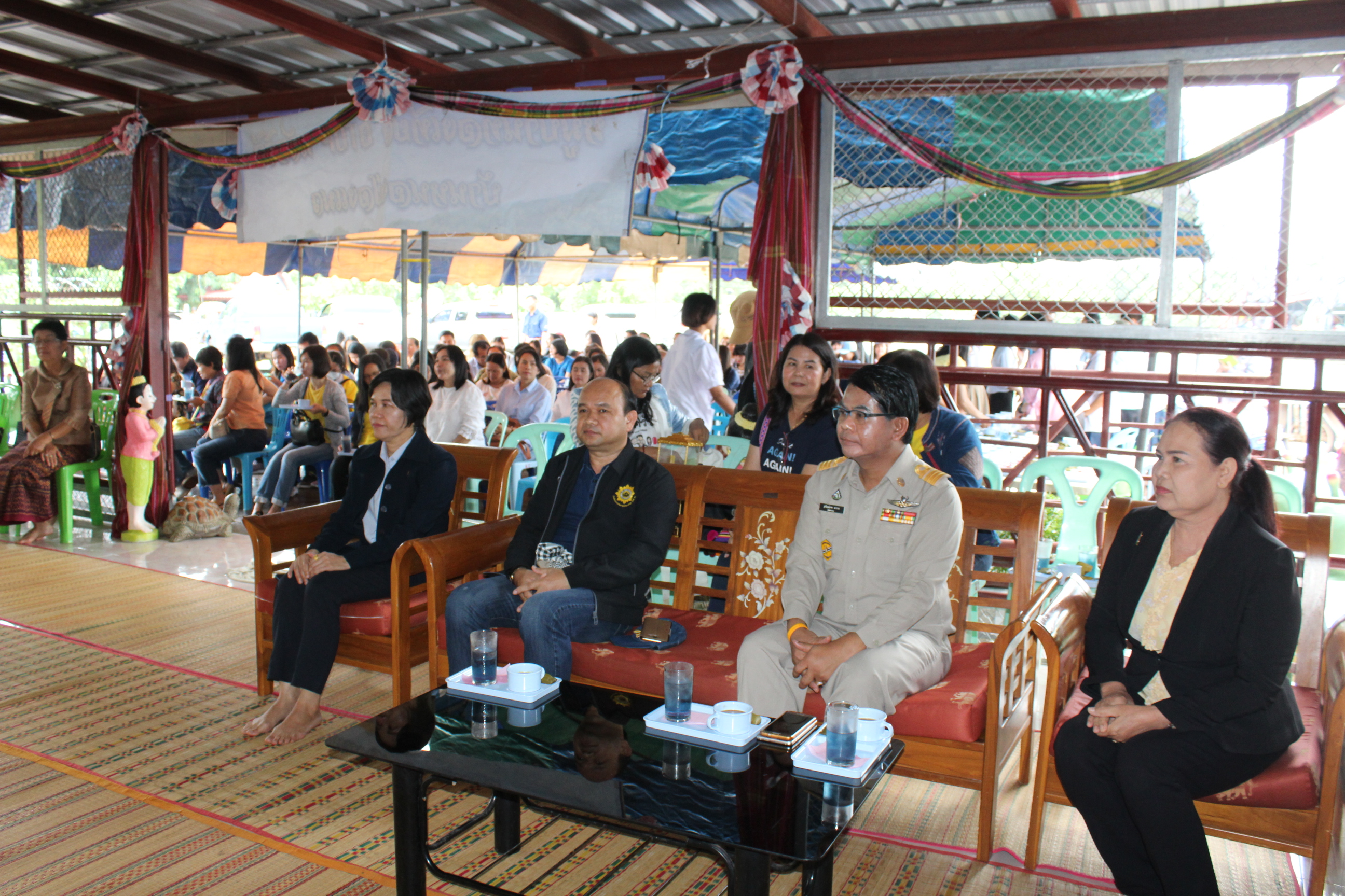 สำนักงานพัฒนาชุมชนจังหวัดขอนแก่น ศึกษาดูงานการดำเนินงาน กทบ.และชุมชนท่องเที่ยว OTOP นวัตวิถี ณ บ้านช่องแมว จ.นครราชสีมา
