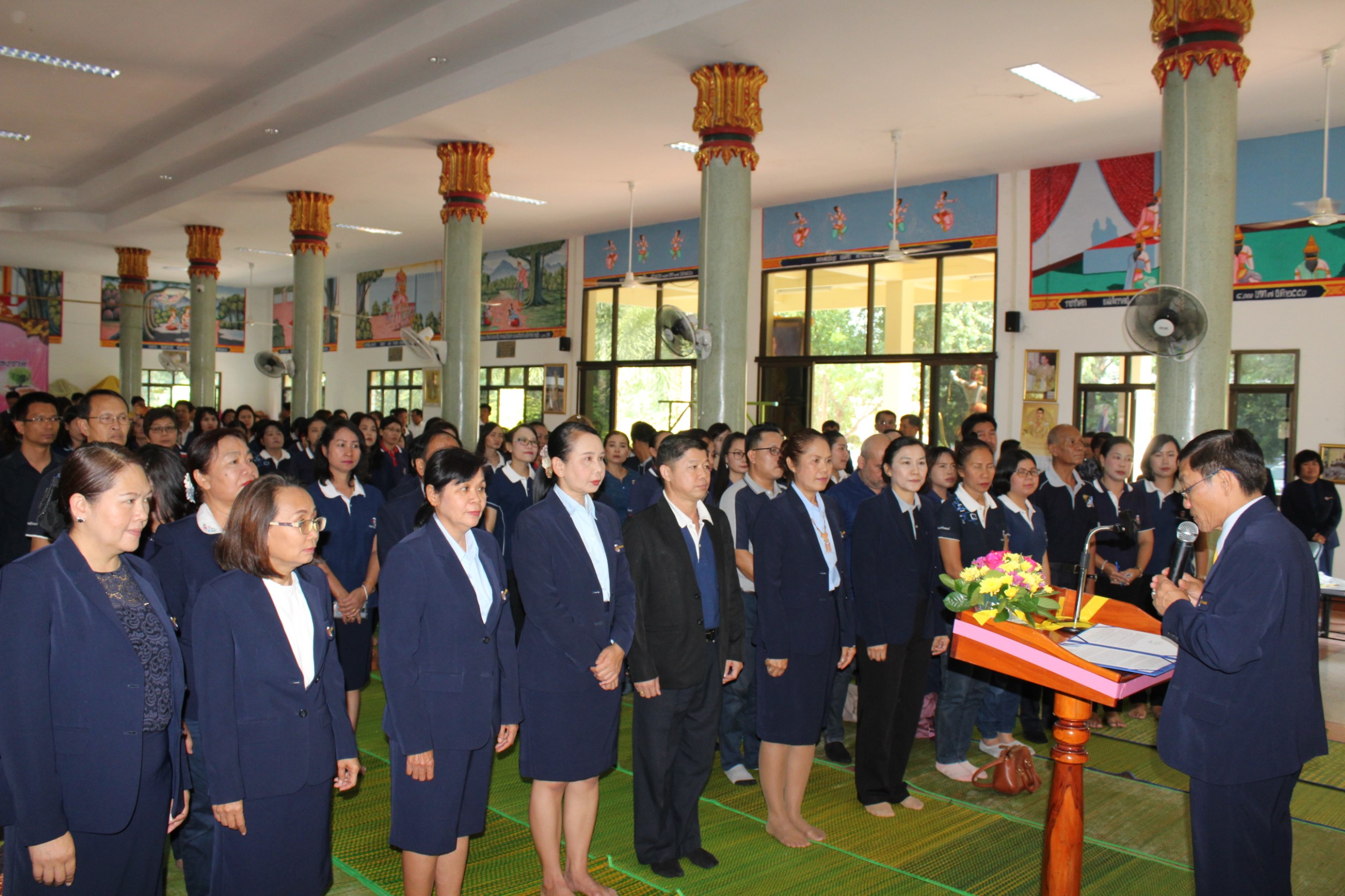 พช.ขอนแก่น จัดกิจกรรมเนื่องในวันก่อตั้งกรมการพัฒนาชุมชน ครบรอบ 57 ปี 1 ต.ค.2562
