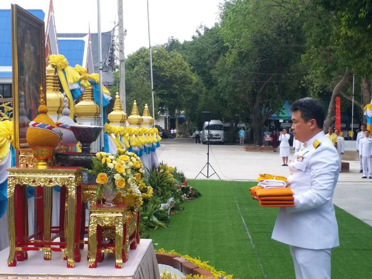 ?พช.ขอนแก่น   “ร่วม พิธีถวายผ้าพระกฐินพระราชทาน ประจำปี 2562