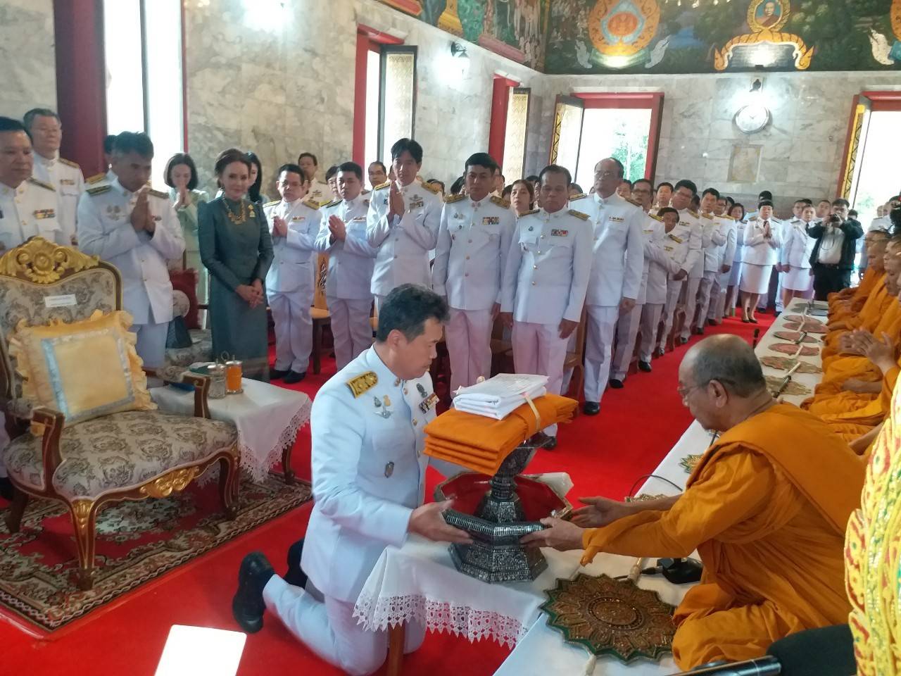 ?พช.ขอนแก่น   “ร่วม พิธีถวายผ้าพระกฐินพระราชทาน ประจำปี 2562
