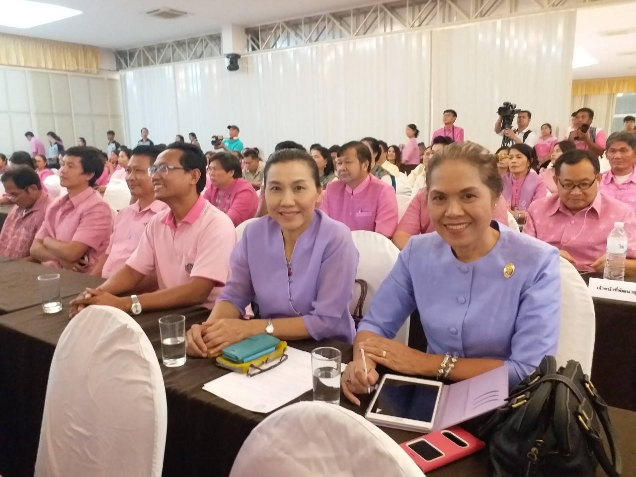 พช.ขอนแก่น ร่วมพิธีประสานความร่วมมือ โครงการ” สืบสานอนุรักษ์ศิลป์ผ้าถิ่นไทย ดำรงไว้ในแผ่นดิน” ณ จ.หนองบัวลำภ