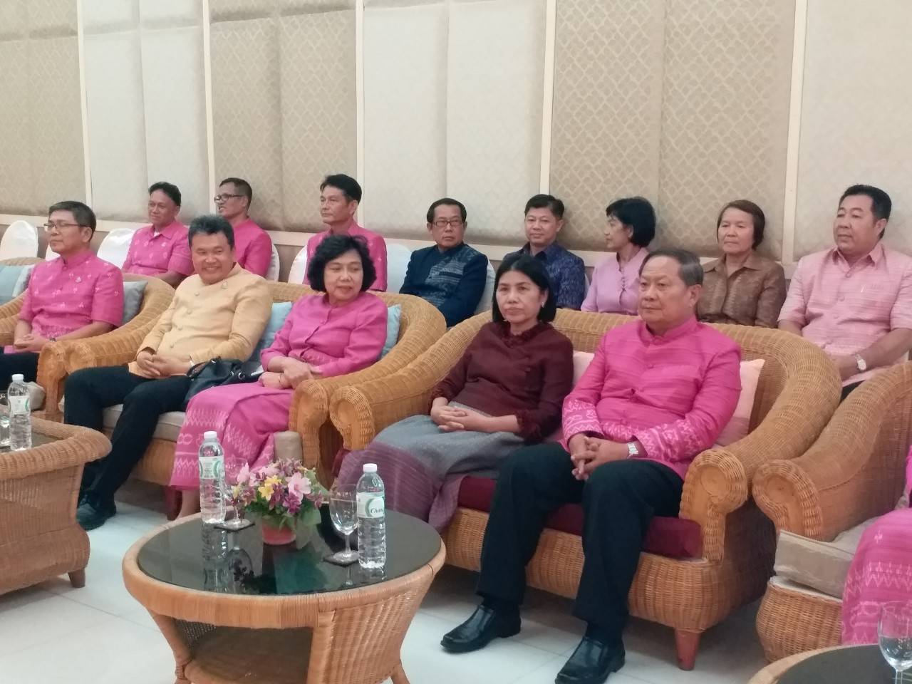 พช.ขอนแก่น ร่วมพิธีประสานความร่วมมือ โครงการ” สืบสานอนุรักษ์ศิลป์ผ้าถิ่นไทย ดำรงไว้ในแผ่นดิน” ณ จ.หนองบัวลำภ