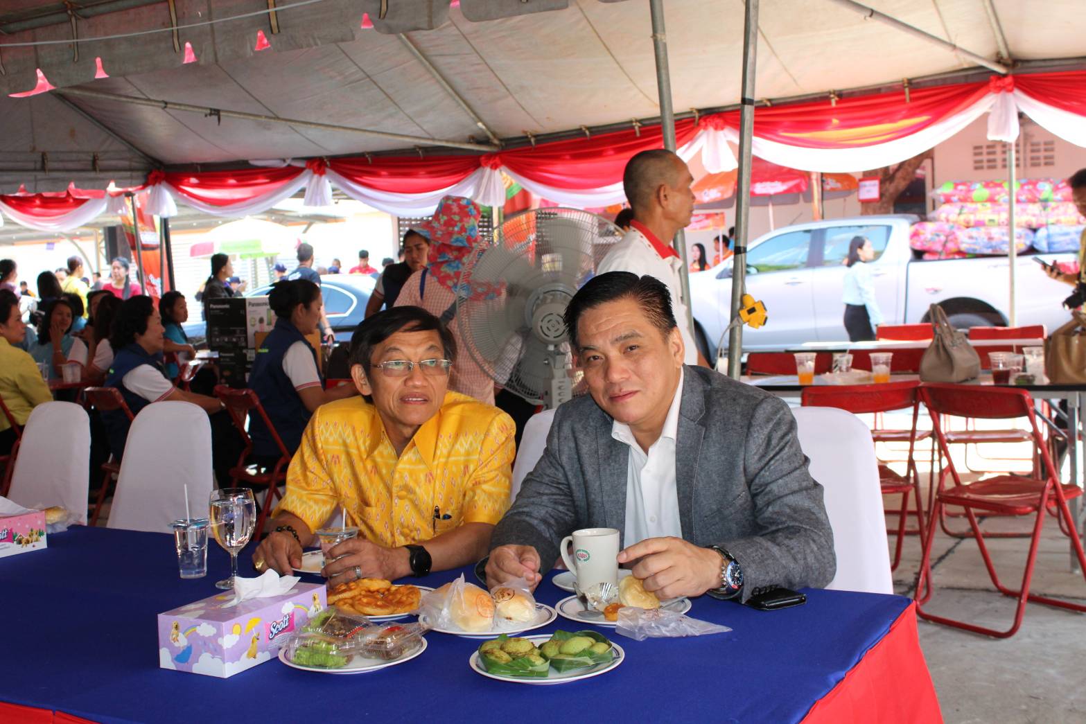 พช.ขอนแก่น ร่วมงานรวมน้ำใจให้กาชาดจังหวัดขอนแก่น ประจำปี 2562