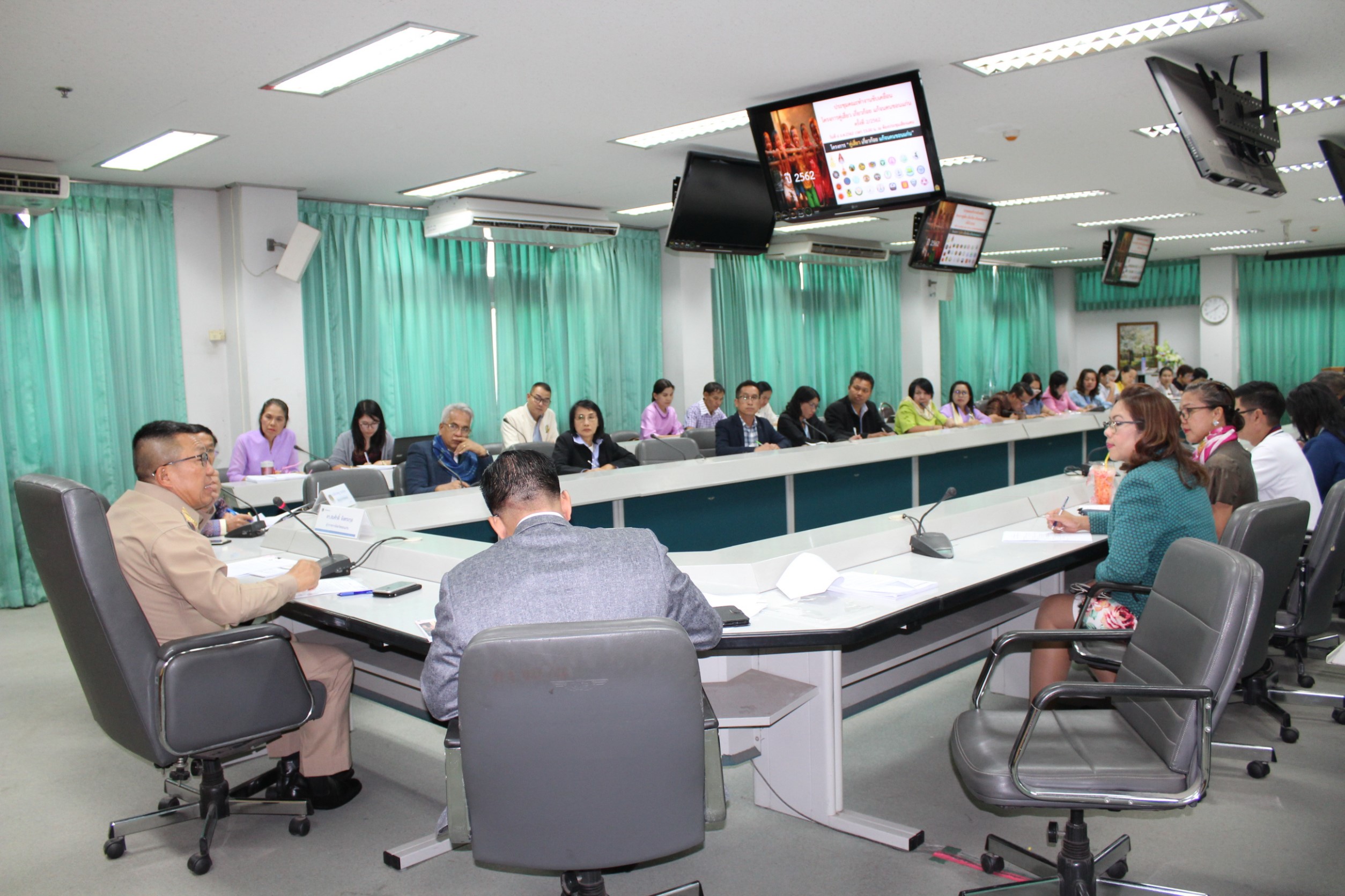 .ขอนแก่น ประชุมคณะทำงานขับเคลื่อนโครงการคู่เสี่ยว เกี่ยวก้อยแก้จน คนขอนแก่น ระดับจังหวัด ครั้งที่ 2/2562