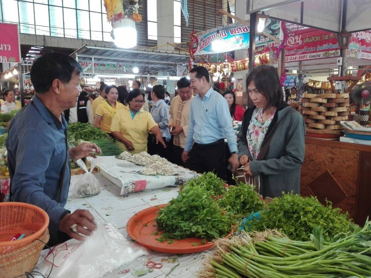 ? พช.ขอนแก่น ร่วมประเมินโครงการ “ตลาดเทศบาลทั่วไทย สะอาดถูกสุขอนามัย ถูกใจประชาชน” เพื่อมอบเป็นของขวัญปีใหม่ให้ประชาชน ประจำปี พ.ศ.2563 ?